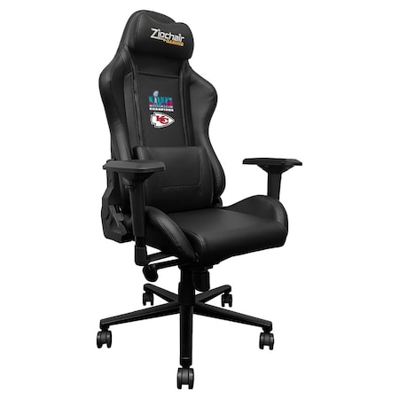Dreamseat Kansas City Chiefs Super Bowl LVII Champions Logo Xpression Pro Gaming Chair XZXPPRO032-PSNFL20073A